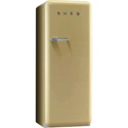 Smeg CVB20RP 60cm 'Retro Style' Upright Freezer in Cream with Right Hand Hinge